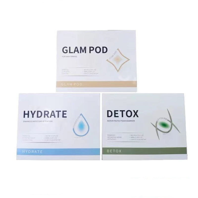 Oxyaction Set of Box Brightening and Firming Carbon Oxygen Skin Beauty Liquid