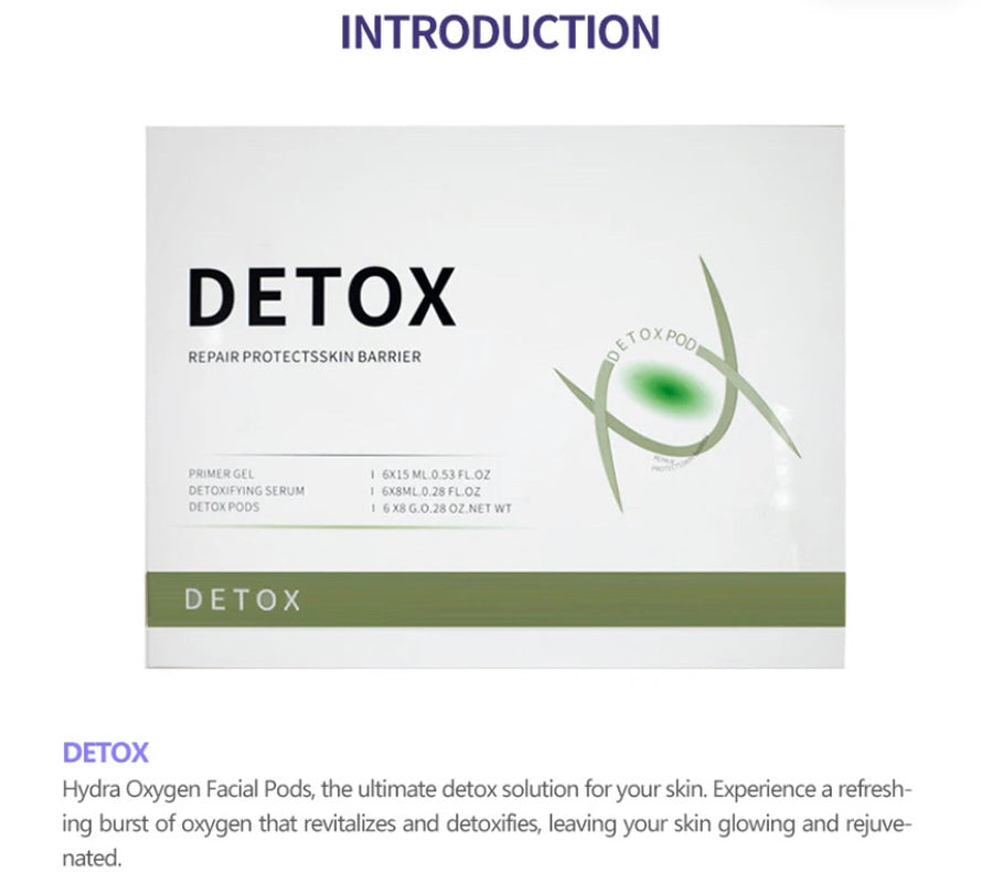 Oxyaction Set of Box Brightening and Firming Carbon Oxygen Skin Beauty Liquid