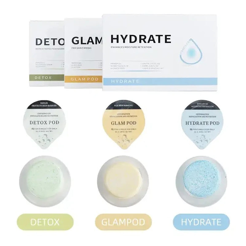 Oxyaction Set of Box Brightening and Firming Carbon Oxygen Skin Beauty Liquid